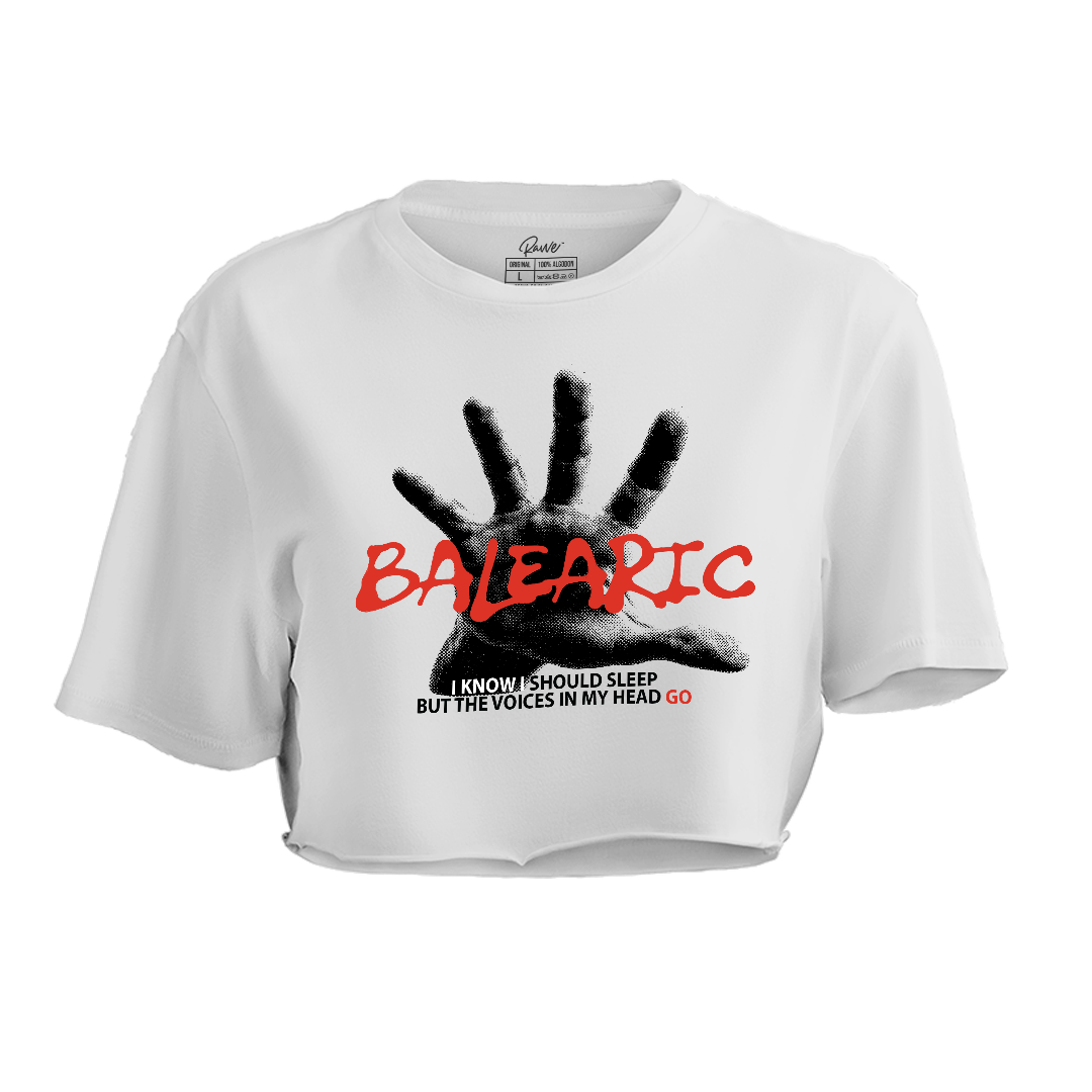 OCTA BALEARIC - The Hand Croptop