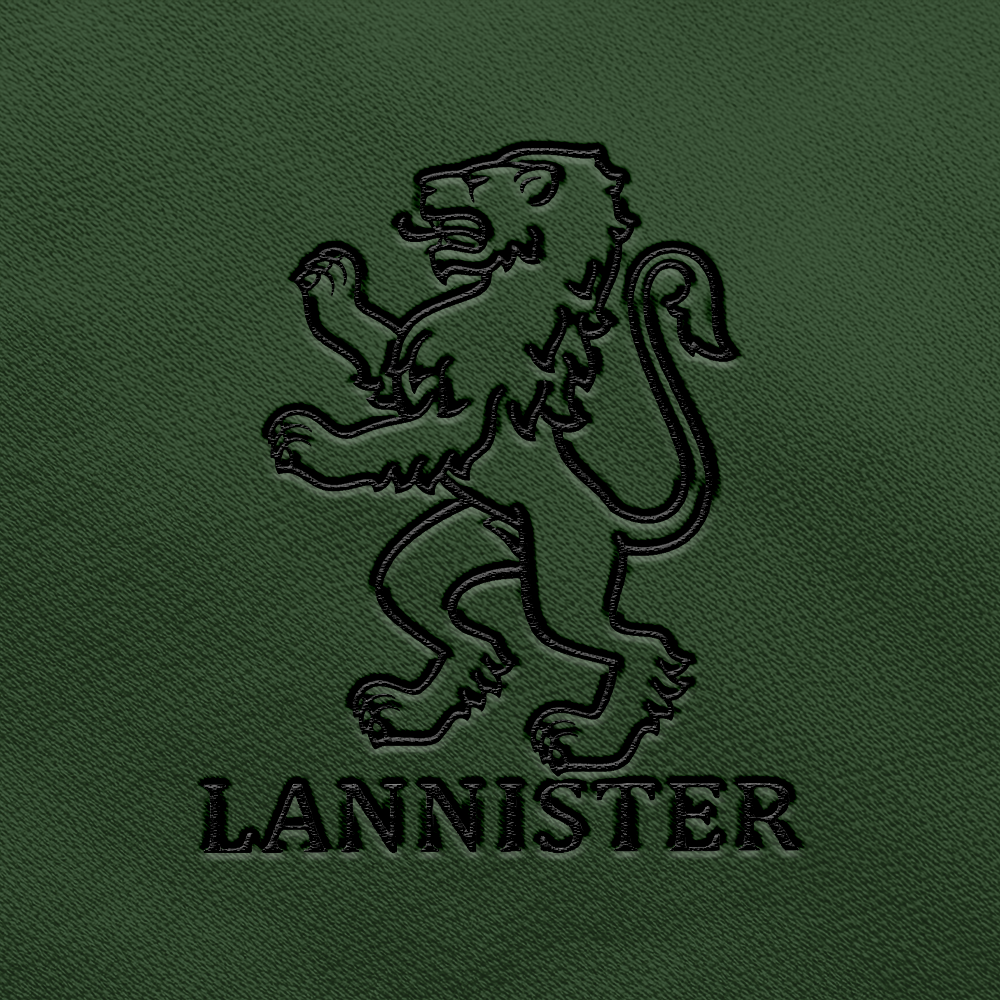 House Of The Dragon - Lannister Hause Bordado