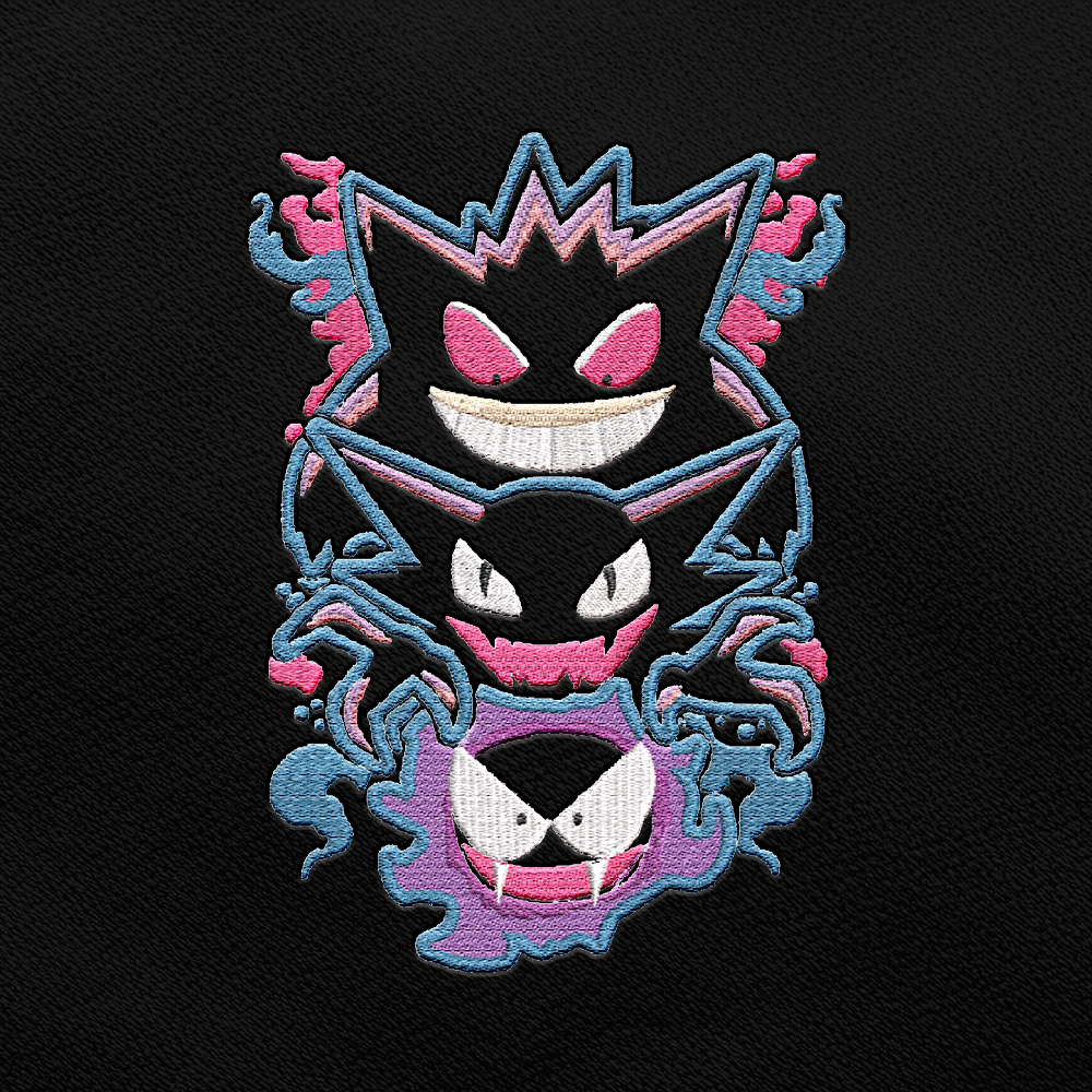 POKÉMON - Gengar Evolution Bordado