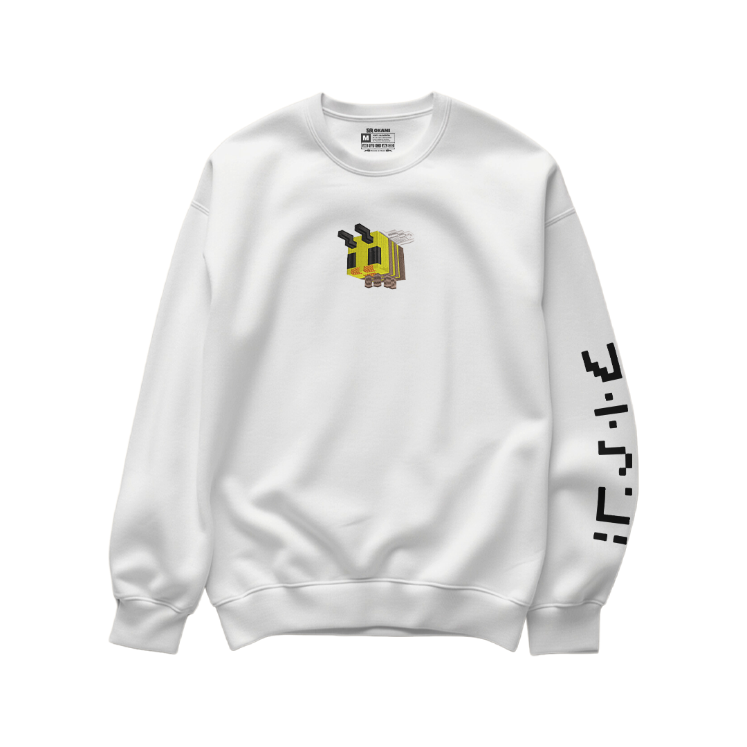 MINECRAFT ABEJA BORDADO