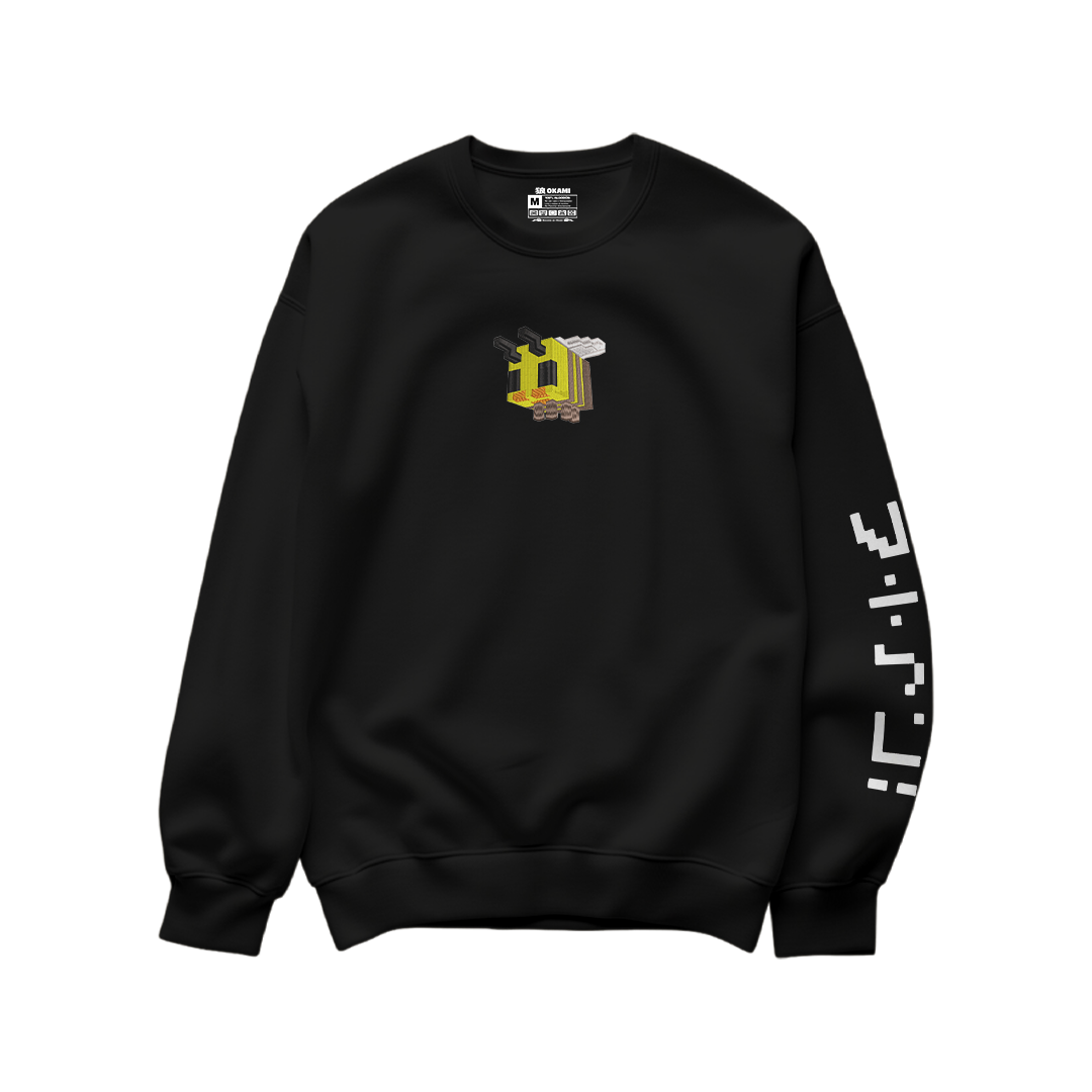 MINECRAFT ABEJA BORDADO