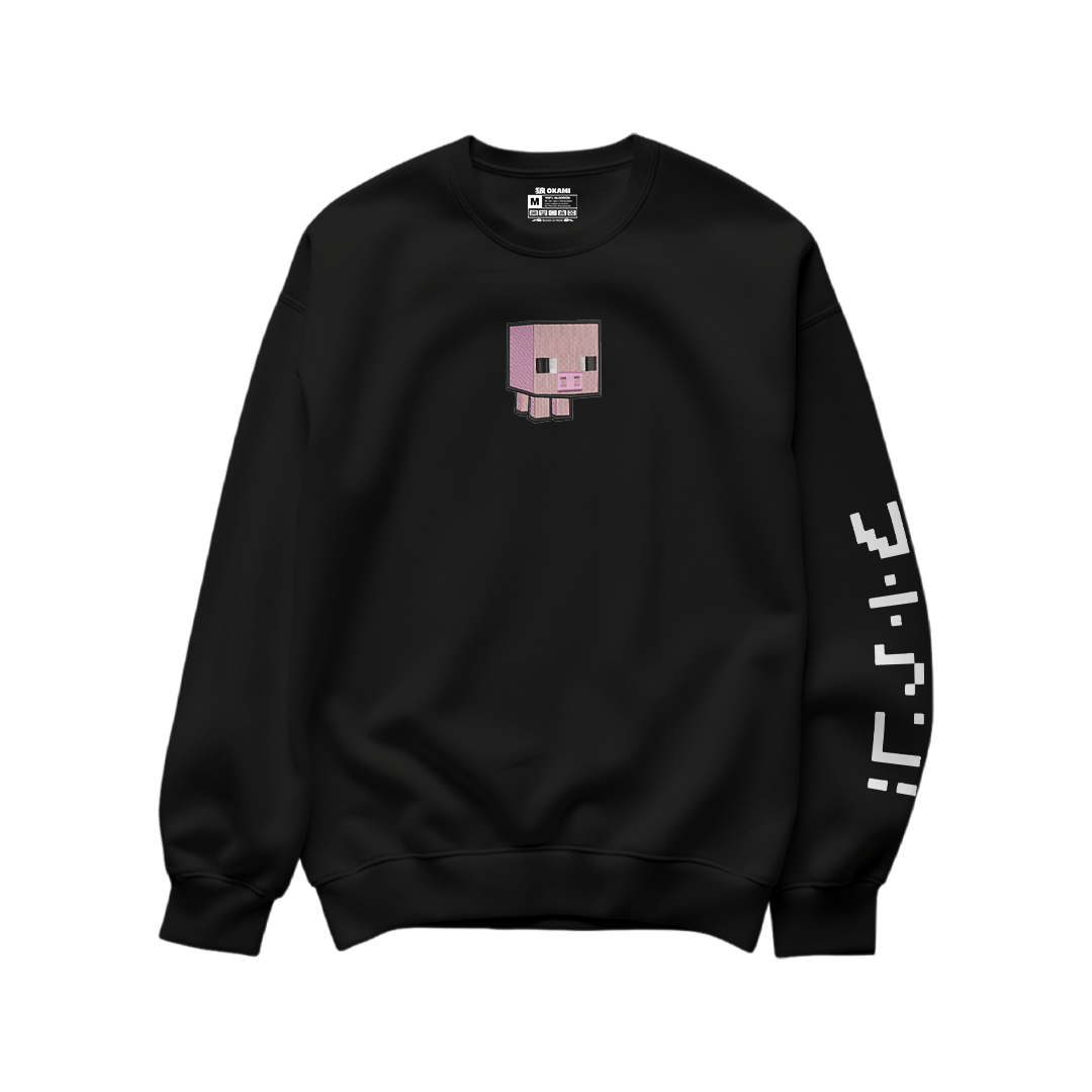 MINECRAFT CERDITO BORDADO