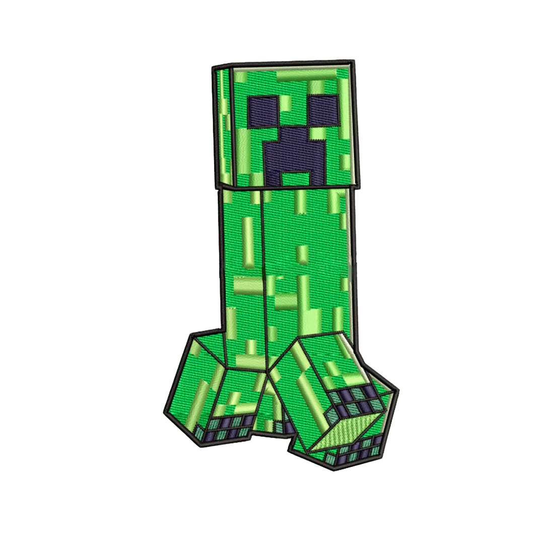 MINECRAFT CREEPER BORDADO