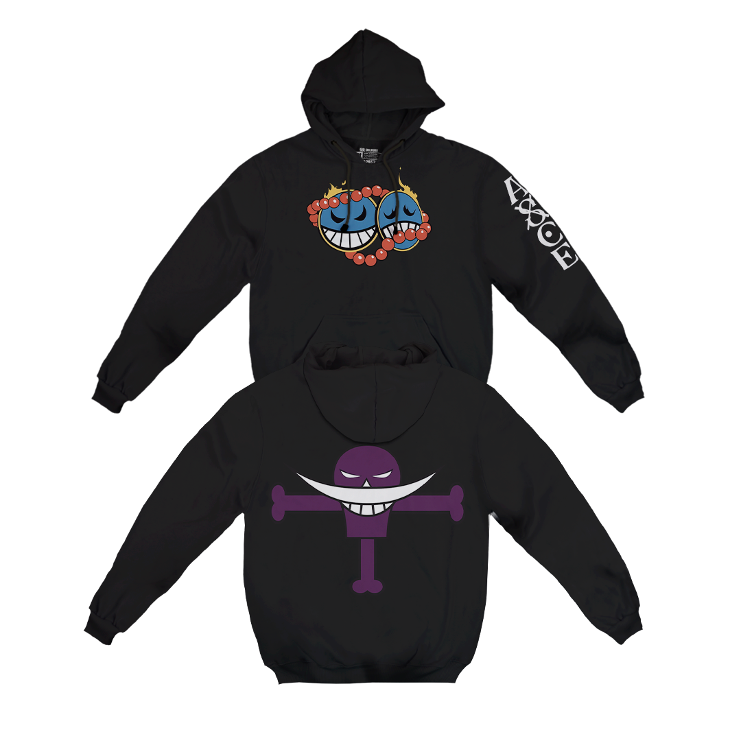 One Piece - Ace White Bear Hoodie