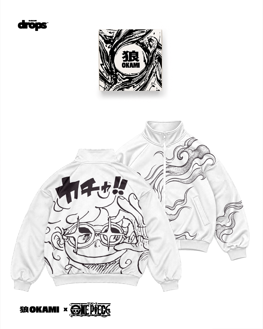 ONE PIECE JACKETS - TRIPLE BOX (LUFFY G5)