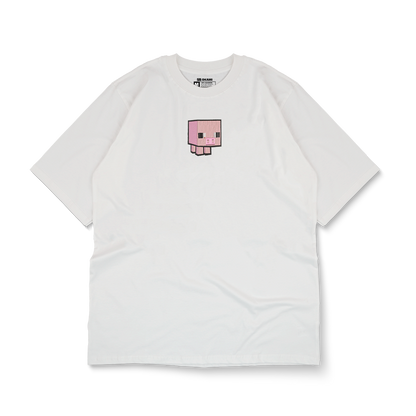 Minecraft Cerdito bordado