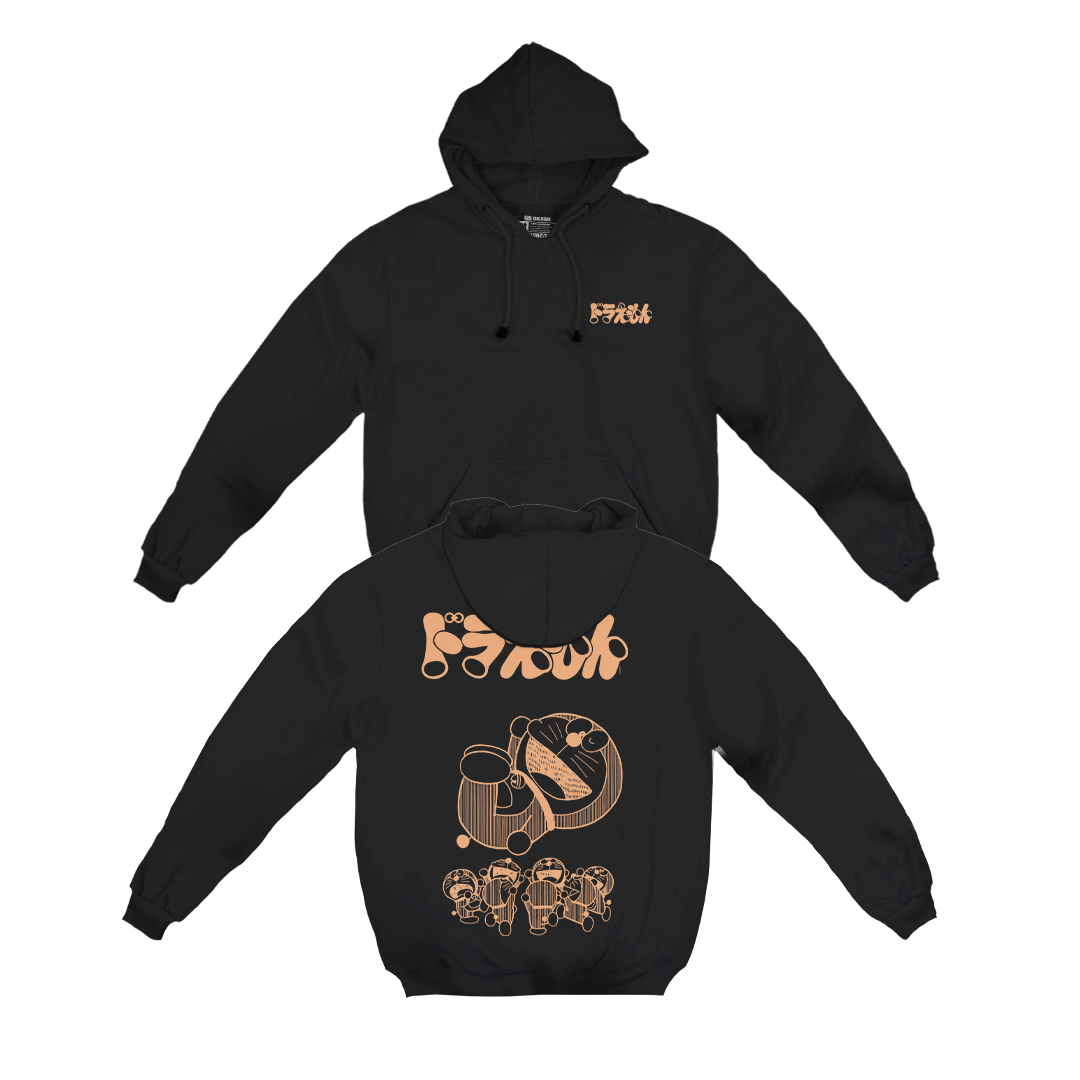 DORAEMON HOODIE - Peach Pop