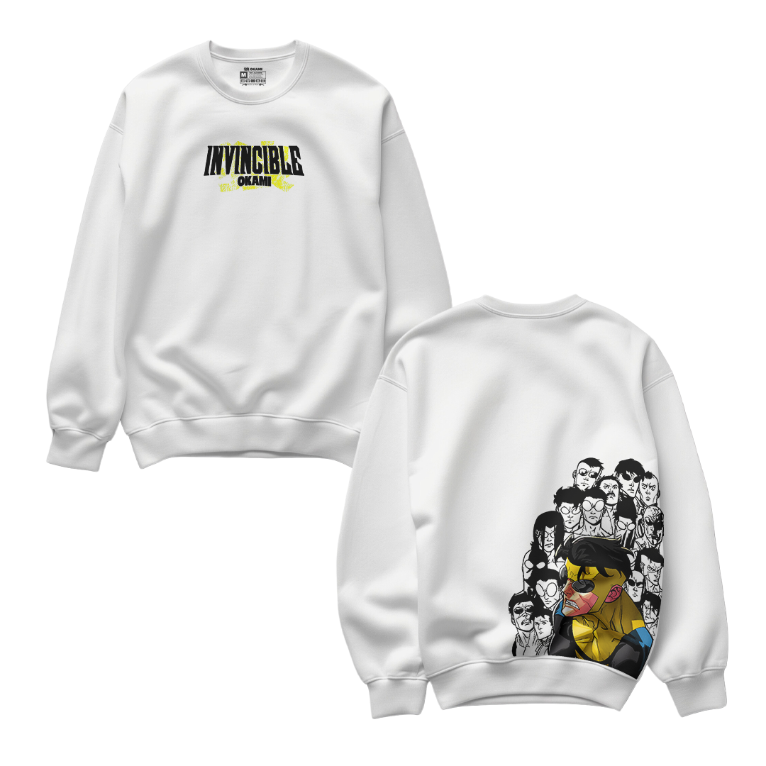 INVINCIBLE - INVINCIBLE WAR YELLOW SUIT SWEARTSHIRT