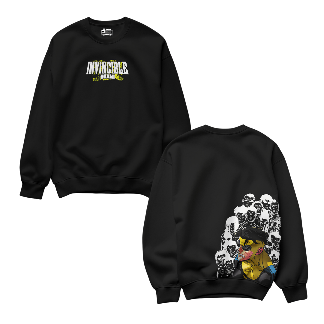 INVINCIBLE - INVINCIBLE WAR YELLOW SUIT SWEARTSHIRT
