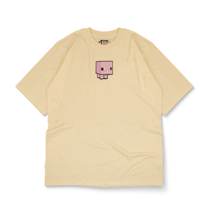 Minecraft Cerdito bordado