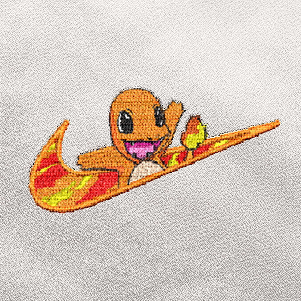 POKÉMON - Charmander N.I.K.E Bordado