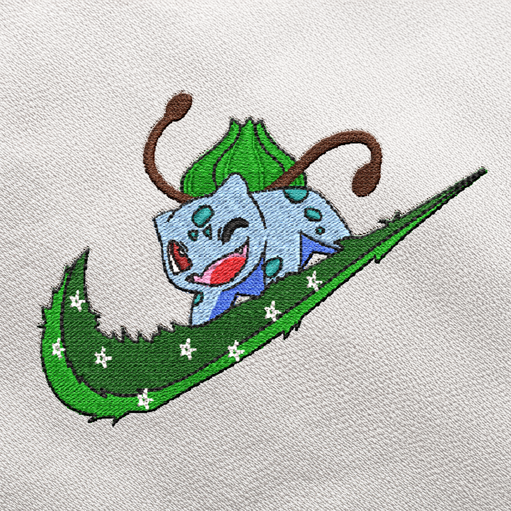 POKÉMON - Bulbasaur N.I.K.E Bordado