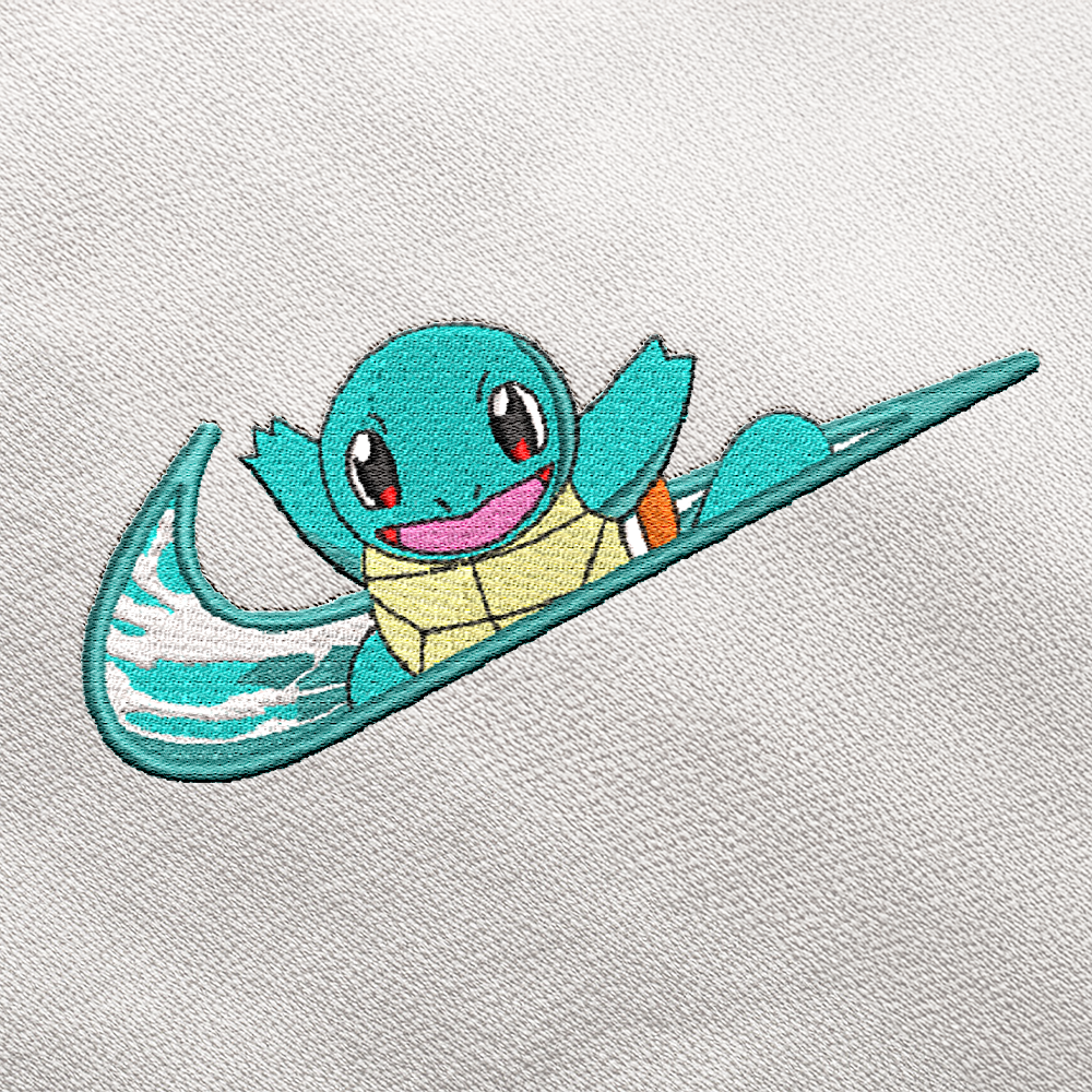POKÉMON - Squirtlee N.I.K.E Bordado
