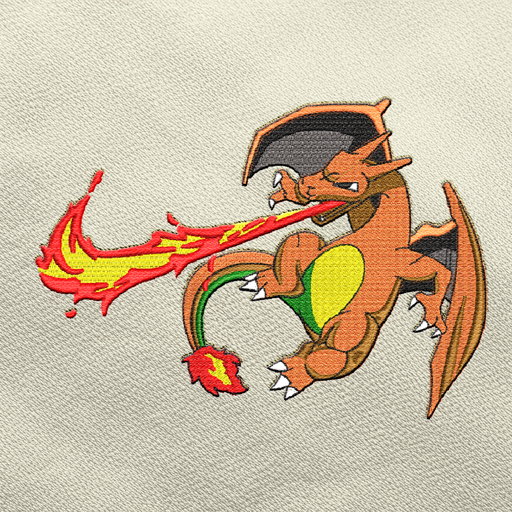 POKÉMON - Charizard Bordado