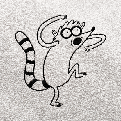 Regular Show - Rigby Bordado