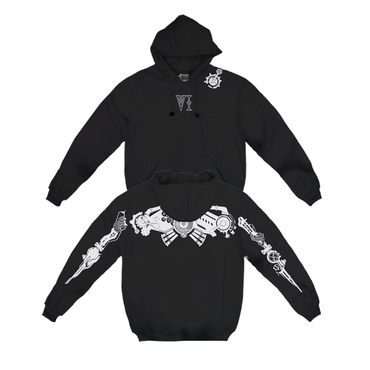 Arcane - VI tattoos Hoodie