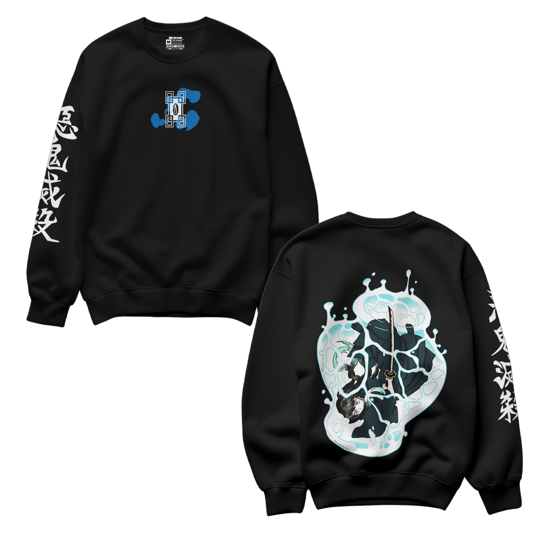 Demon Slayer Sueter- Tokito Silent Mist
