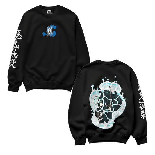 Demon Slayer Sueter- Tokito Silent Mist