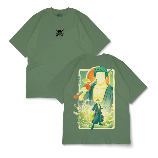 OP - Zoro Cazador de Piratas (Bordado al frente)