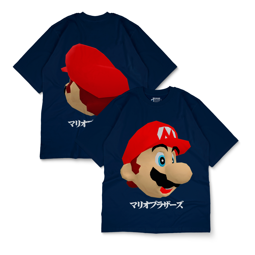 Mario Galaxy - Mario bros face 64