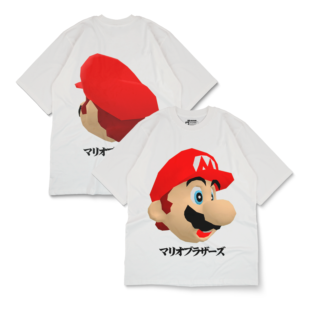 Mario Galaxy - Mario bros face 64