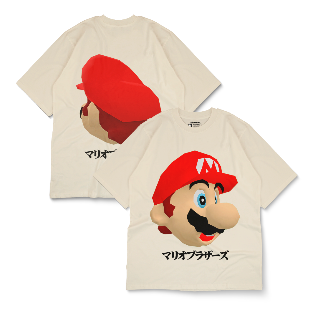 Mario Galaxy - Mario bros face 64
