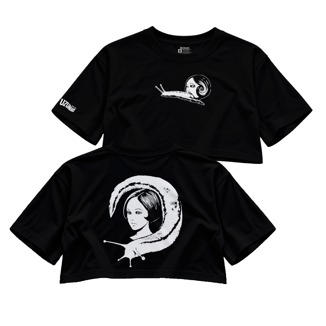 Junji Ito - Crop Top - Spiral Mind