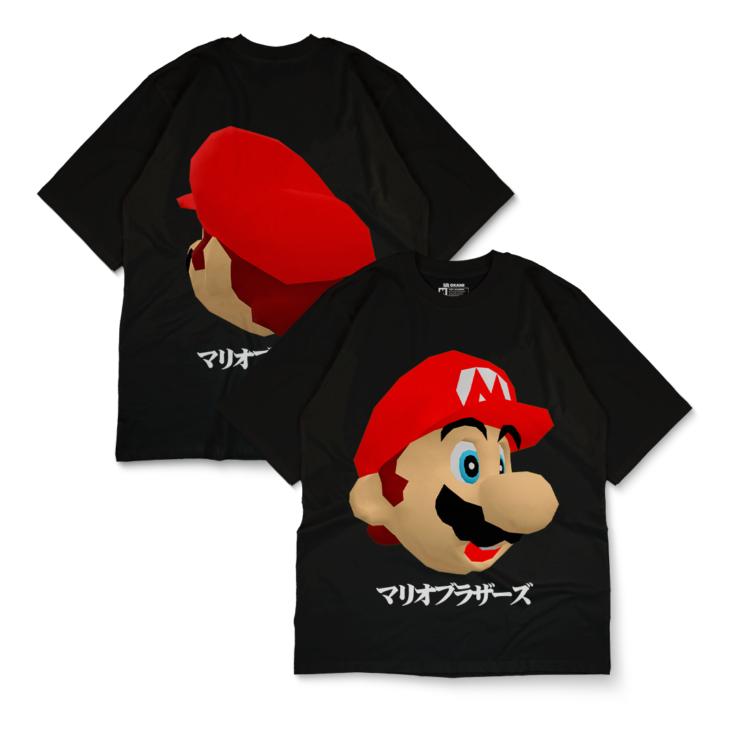 Mario Galaxy - Mario bros face 64