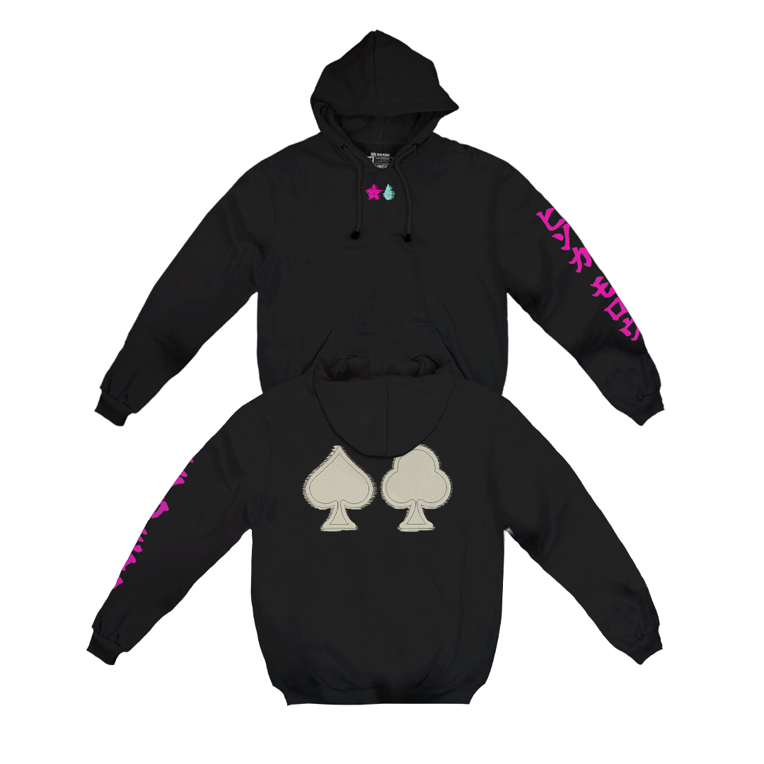 HXH Hisoka Trebol y Pika Hoodie.