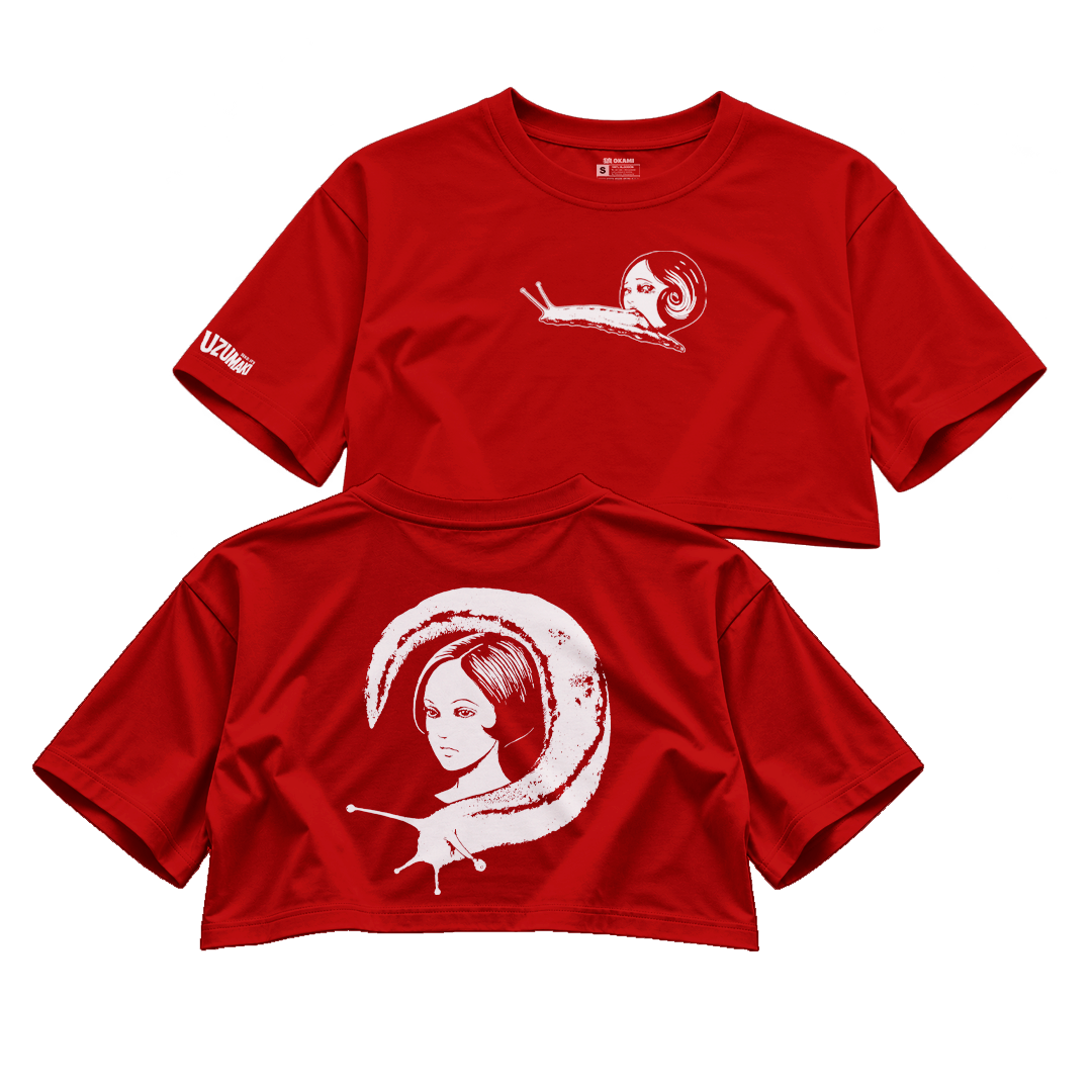 Junji Ito - Crop Top - Spiral Mind
