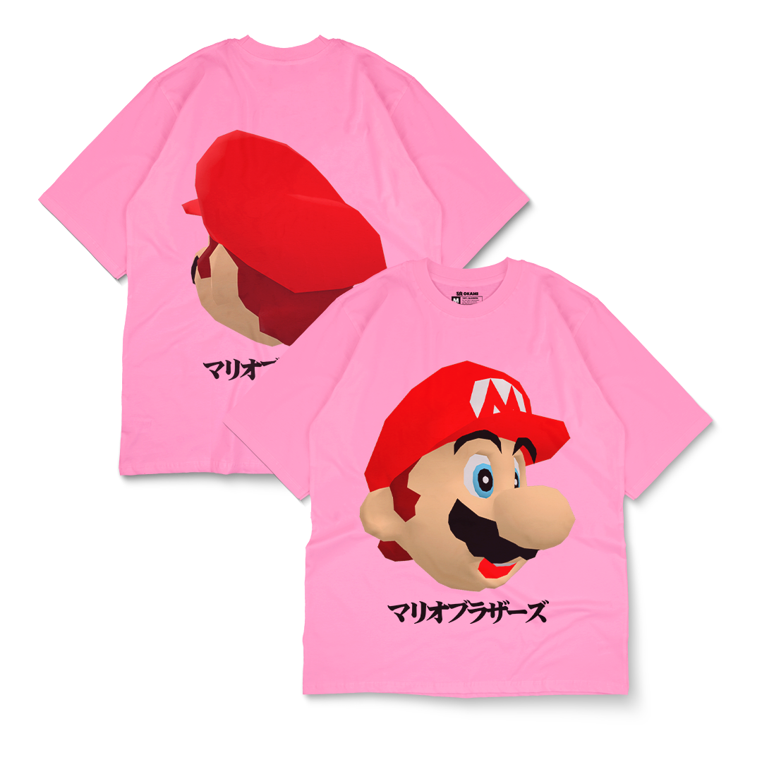 Mario Galaxy - Mario bros face 64