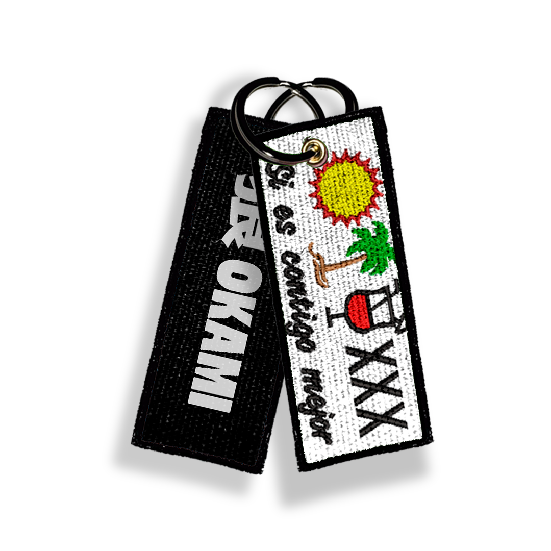 Llavero - Bad Bunny sol playa