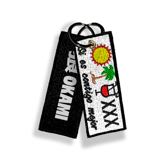 Llavero - Bad Bunny sol playa