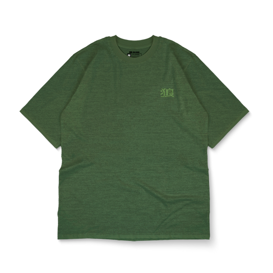OKAMI BASICS - Verde  Militar Jaspeado (poliester 50%)